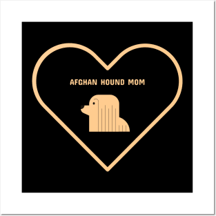 Afghan Hound Mom Posters and Art